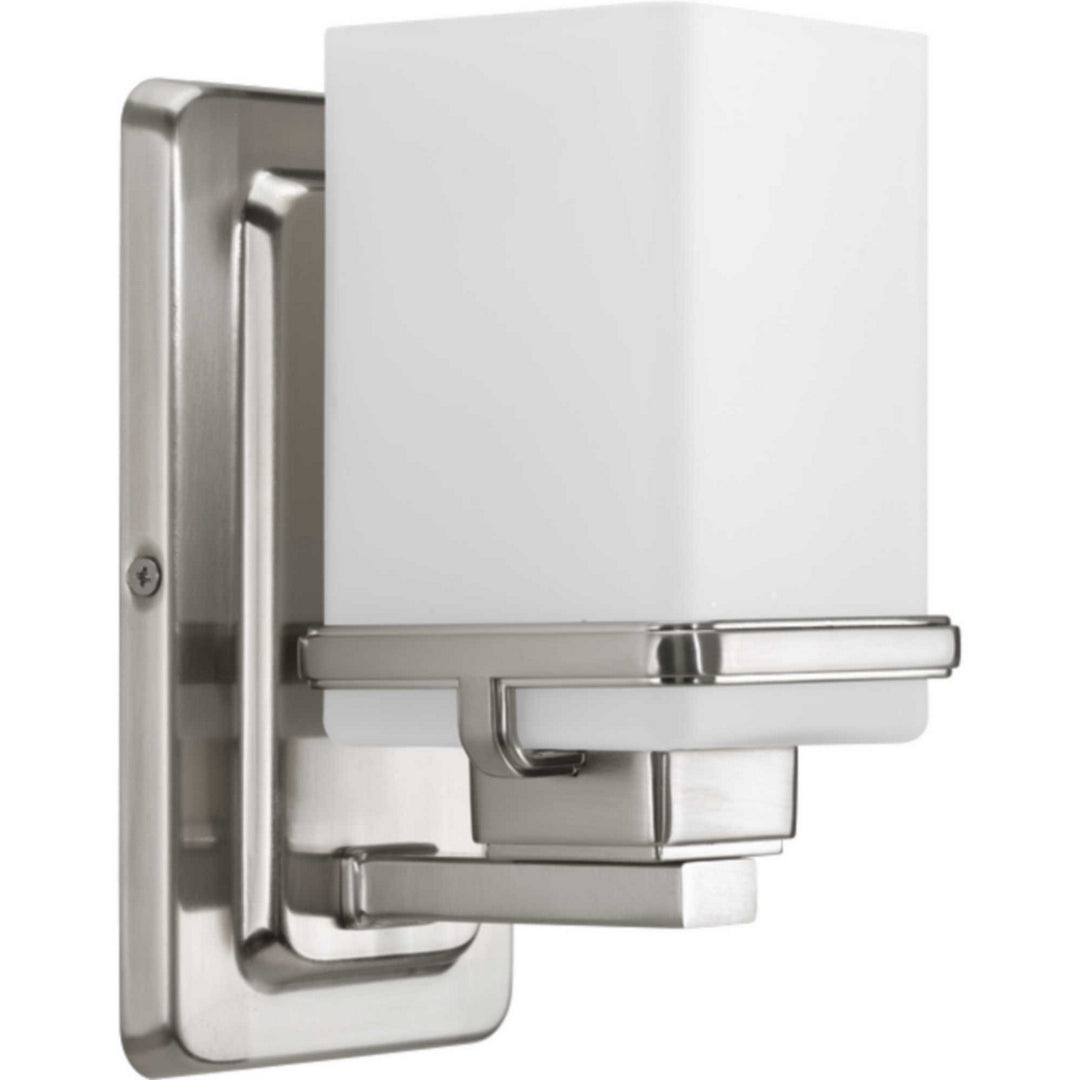 Metric One Light Bath in Brushed Nickel - available from The Lighting Shoppe, trusted by Canadian homeowners