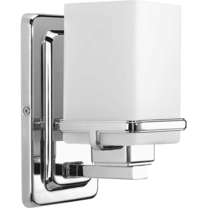 Metric One Light Bath in Polished Chrome - available from The Lighting Shoppe, trusted by Canadian homeowners