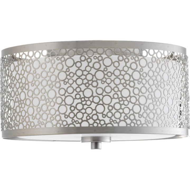 Mingle LED LED Flush Mount in Brushed Nickel - available from The Lighting Shoppe, trusted by Canadian homeowners