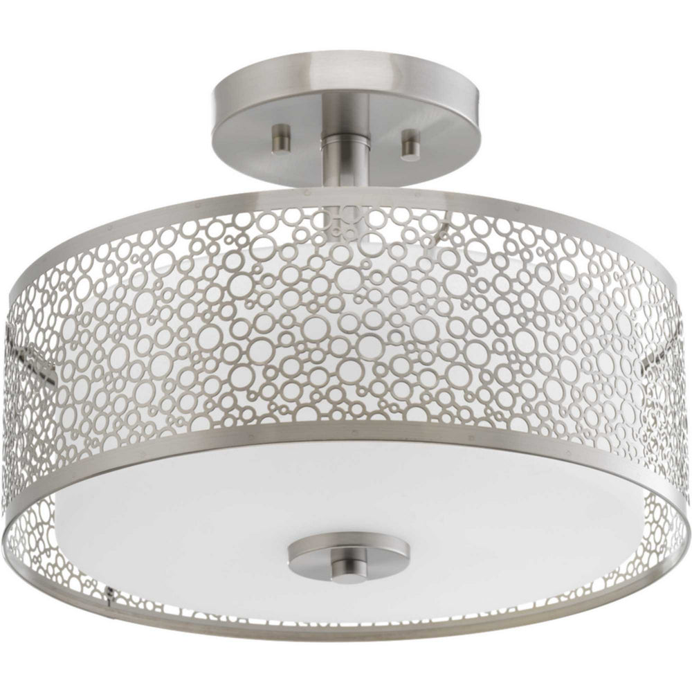 Progress Canada - P2320-0930K9 - LED Semi-Flush Mount - Mingle LED - Brushed Nickel