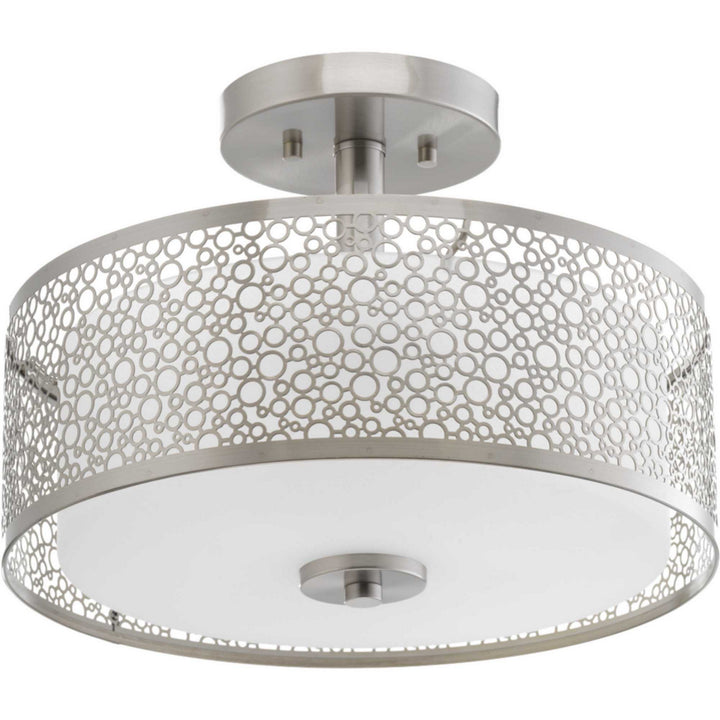 Progress Canada - P2320-0930K9 - LED Semi-Flush Mount - Mingle LED - Brushed Nickel