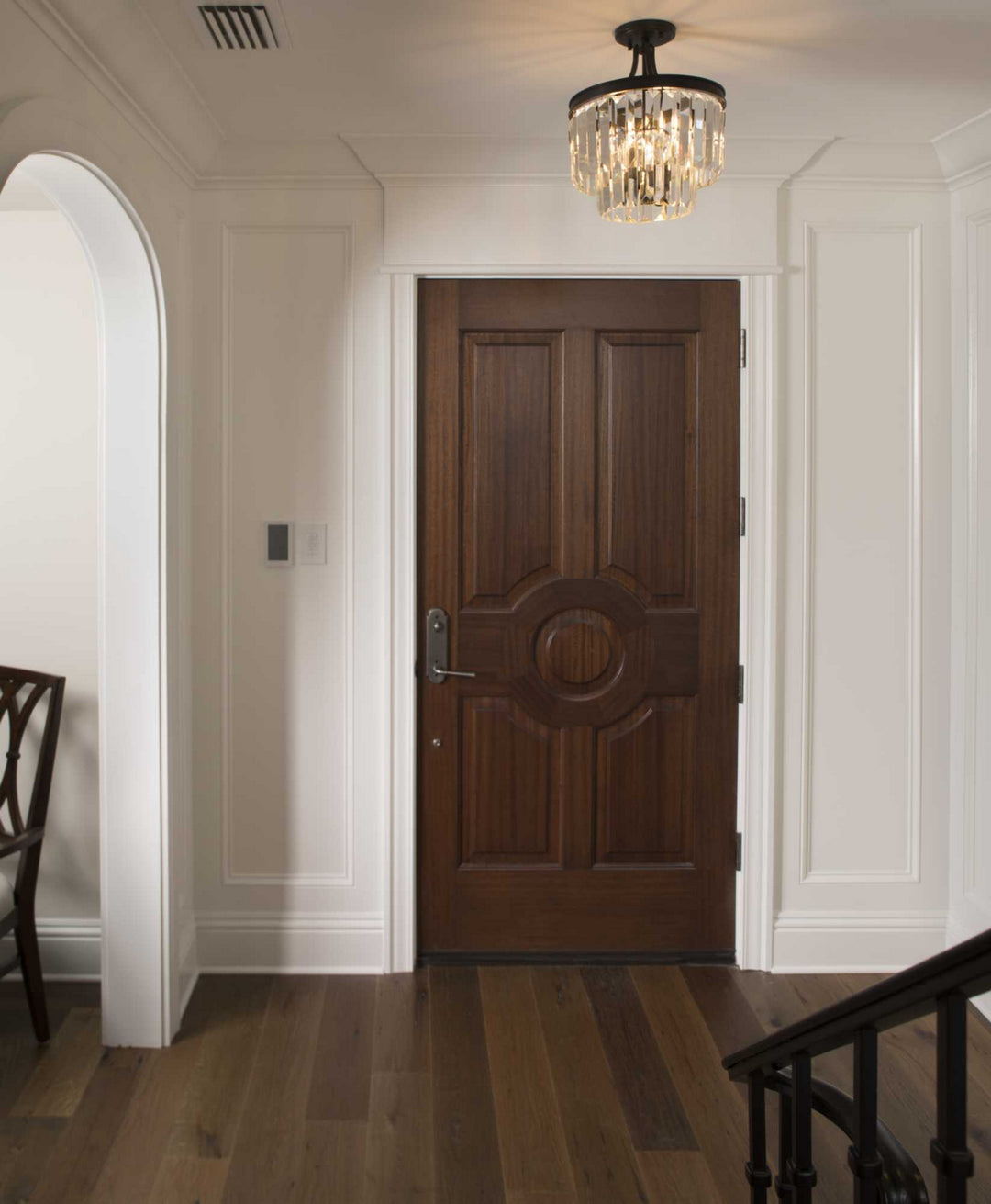 Progress Canada - P2326-20 - Three Light Semi-Flush Convertible - Glimmer - Antique Bronze