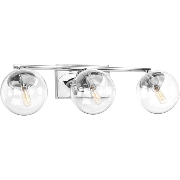 Mod Three Light Bath in Polished Chrome - available from The Lighting Shoppe, trusted by Canadian homeowners