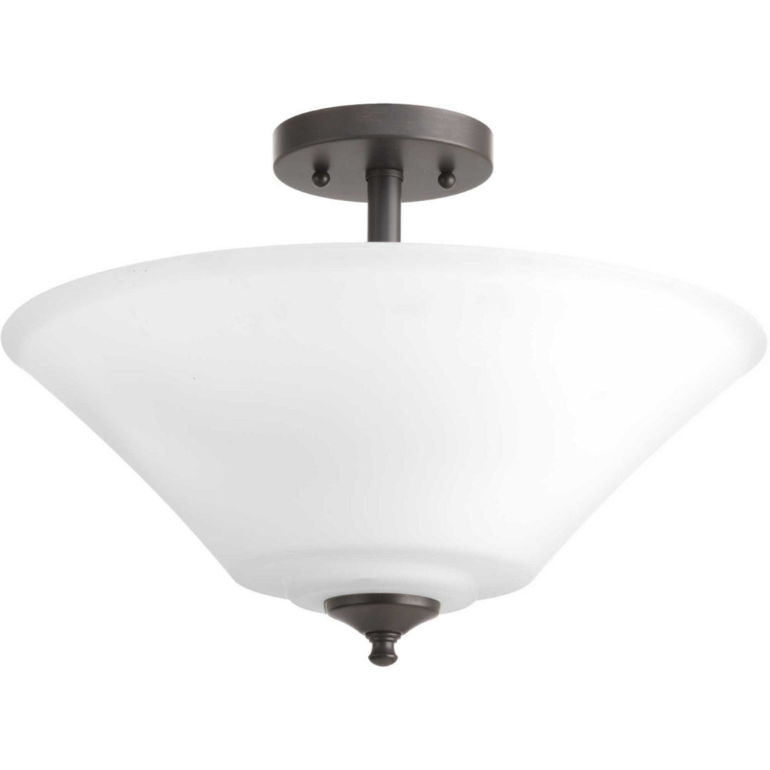 Progress Canada - P3864-20W - Three Light Semi-Flush Mount - Joy-Bravo - Antique Bronze