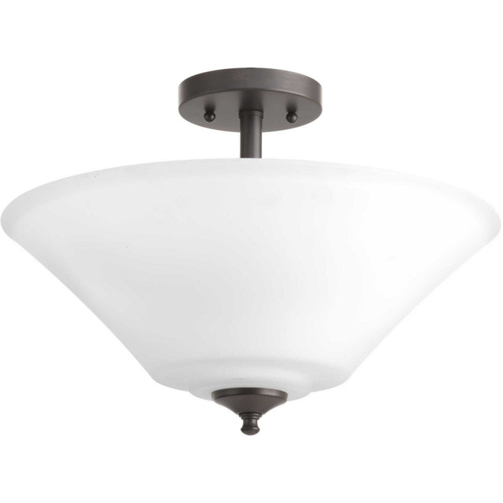 Progress Canada - P3864-20W - Three Light Semi-Flush Mount - Joy-Bravo - Antique Bronze