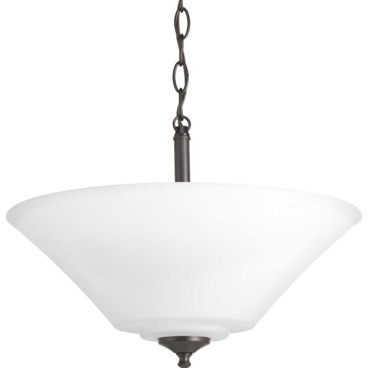 Progress Canada - P3864-20W - Three Light Semi-Flush Mount - Joy-Bravo - Antique Bronze