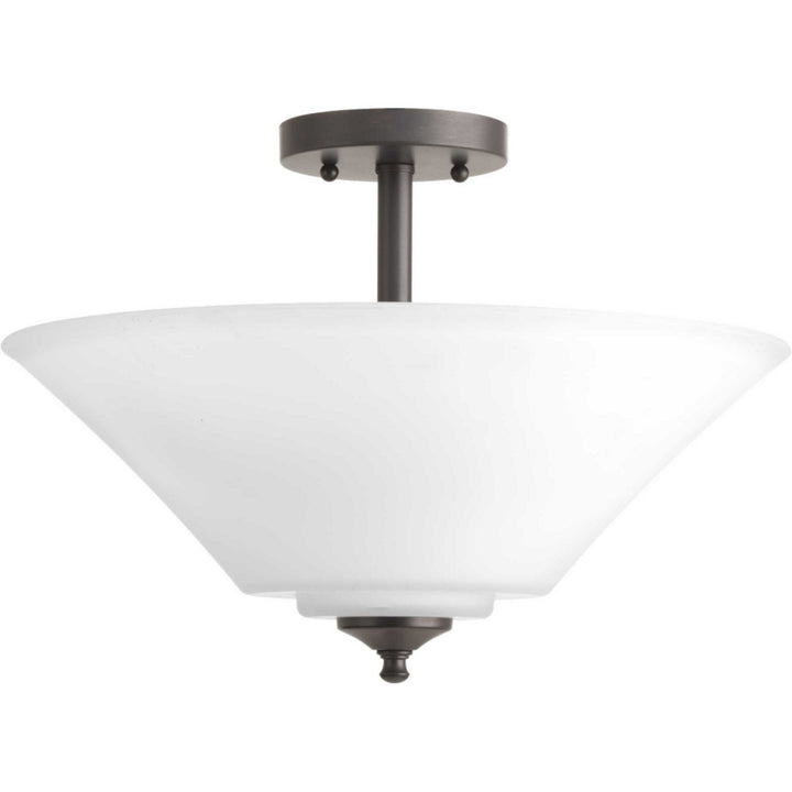 Progress Canada - P3864-20W - Three Light Semi-Flush Mount - Joy-Bravo - Antique Bronze