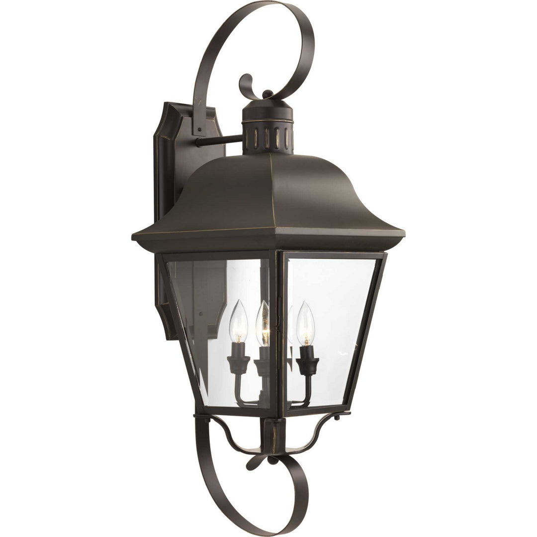 Andover Four Light Wall Lantern in Antique Bronze - available from The Lighting Shoppe, trusted by Canadian homeowners