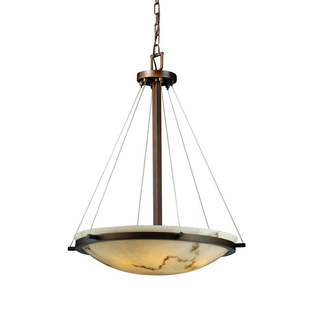 LumenAria LED Pendant in Dark Bronze Justice Designs