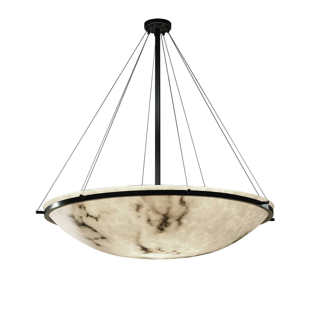 LumenAria LED Pendant in Dark Bronze Justice Designs