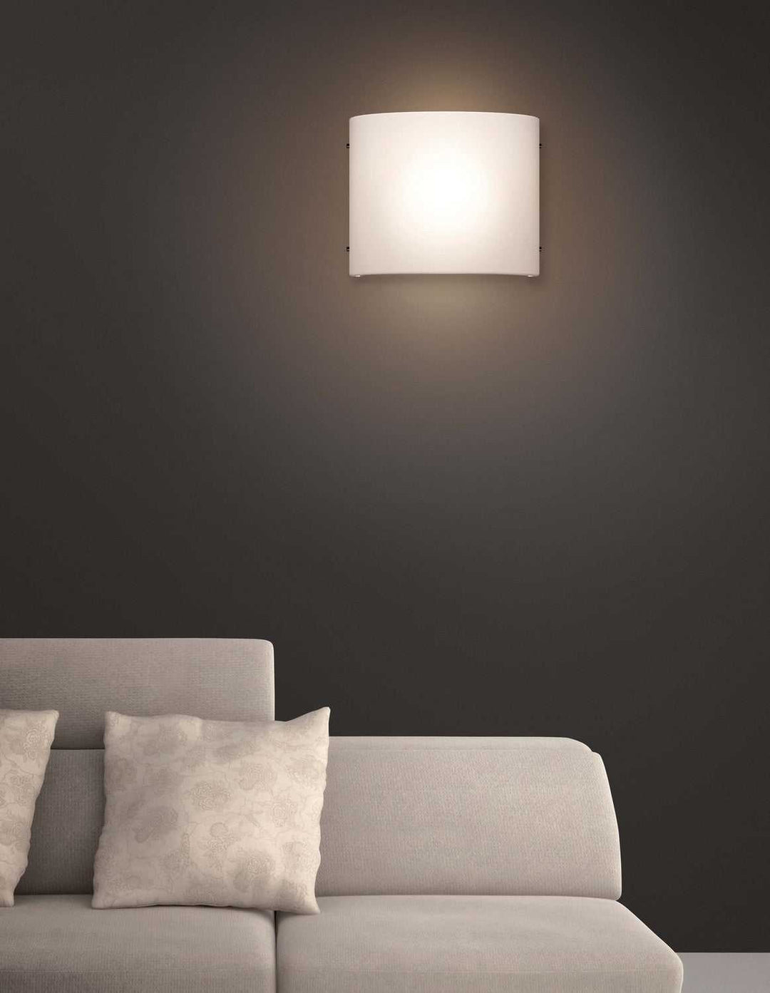 Fusion Two Light Wall Sconce in Dark Bronze Justice Designs
