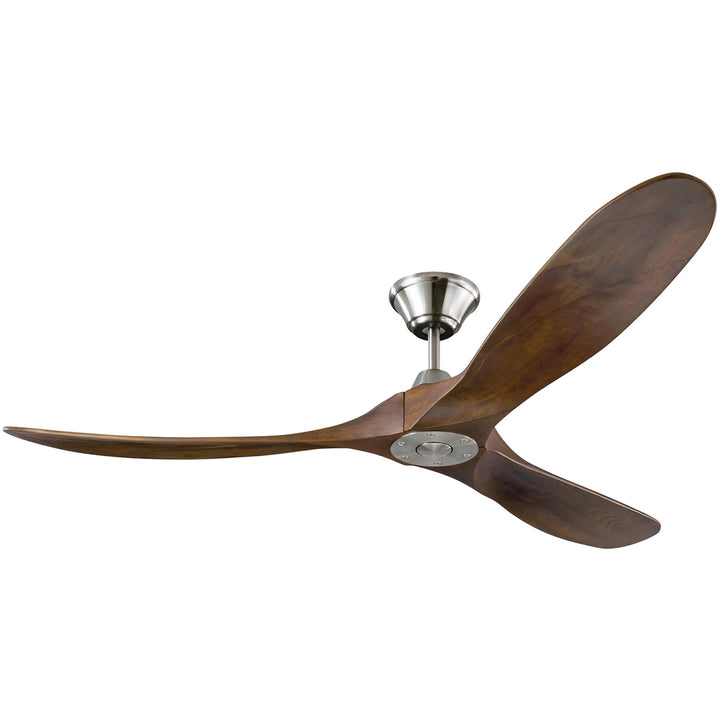 Maverick 60"Ceiling Fan in Brushed Steel - available from The Lighting Shoppe, trusted by Canadian homeowners