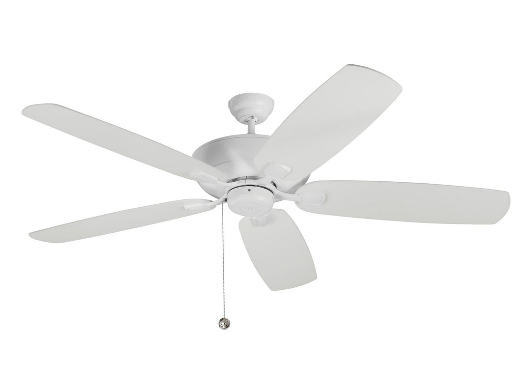 Colony 60" Ceiling Fan in Matte White - available from The Lighting Shoppe, trusted by Canadian homeowners