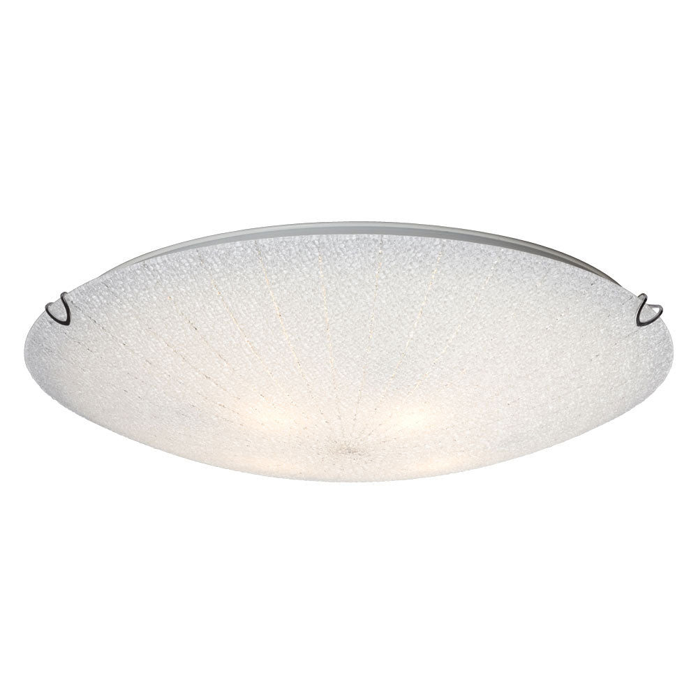 Alia-New Four Light Flush Mount Ceiling Light in Chrome - available from The Lighting Shoppe, trusted by Canadian homeowners