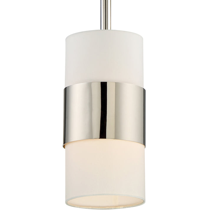 Grayson One Light Pendant in Polished Nickel - available from The Lighting Shoppe, trusted by Canadian homeowners