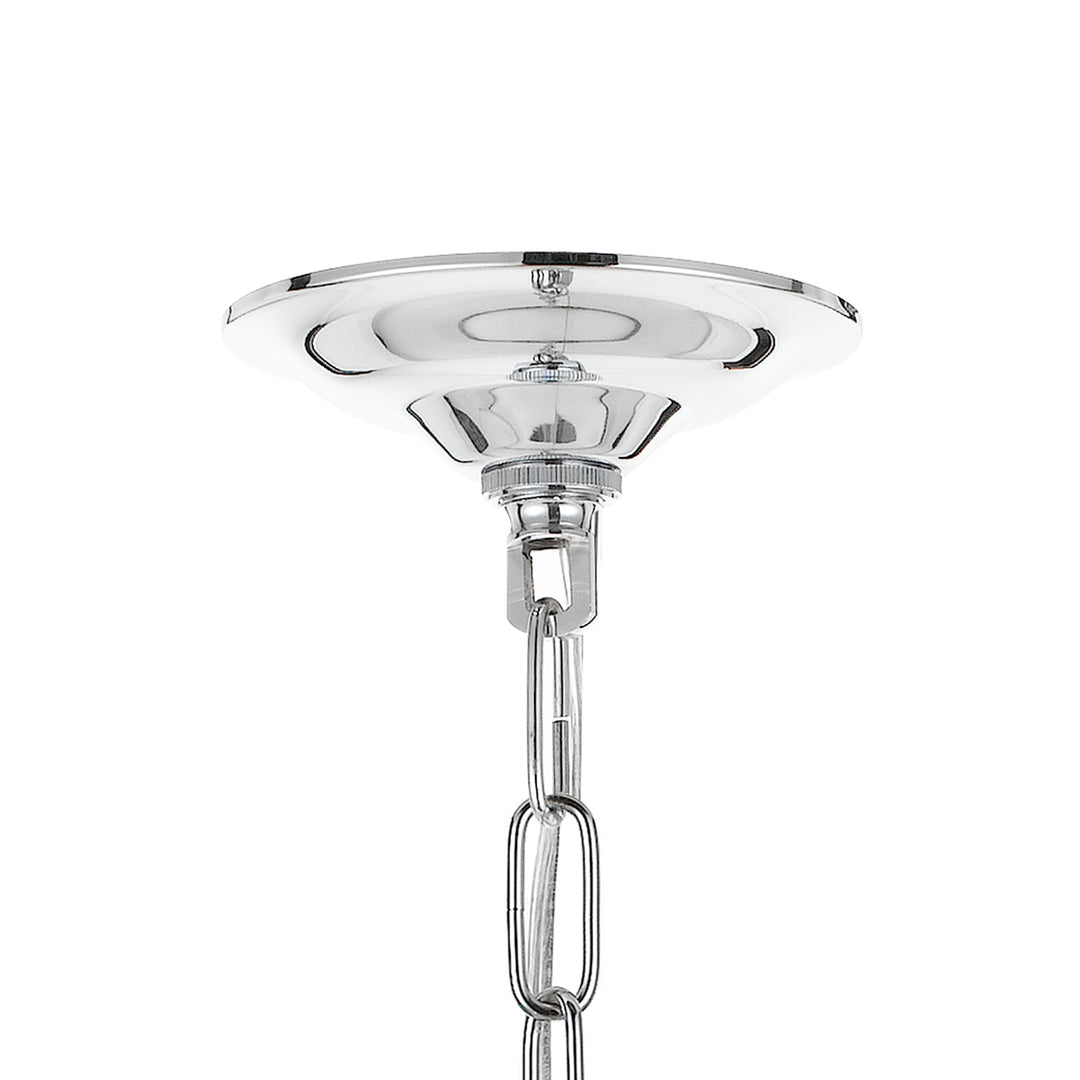 Crystorama - 5935-CH-CL-MWP - Five Light Chandelier - Cedar - Polished Chrome
