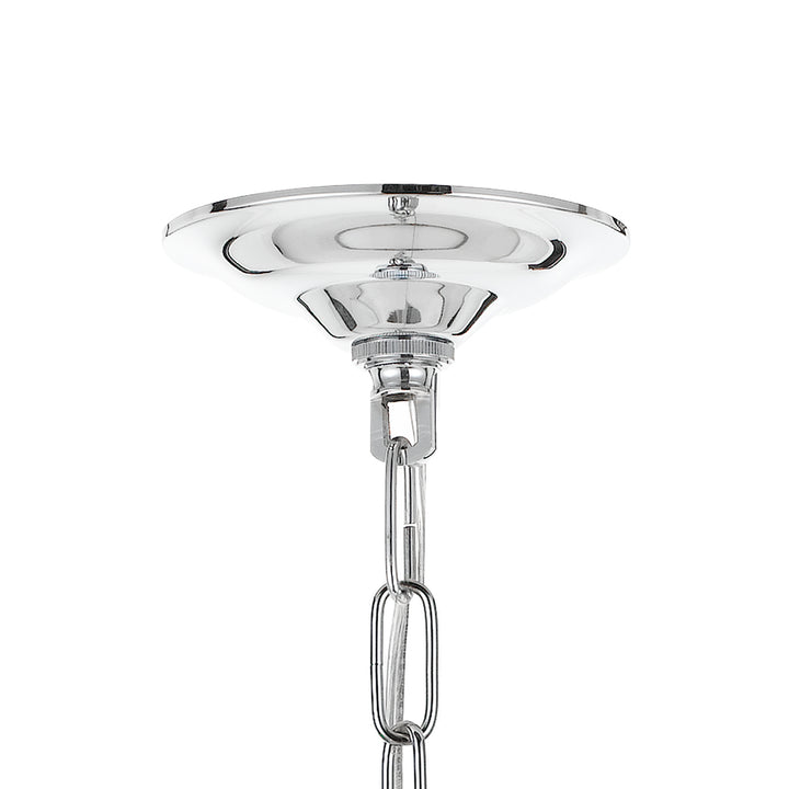 Crystorama - 5935-CH-CL-MWP - Five Light Chandelier - Cedar - Polished Chrome
