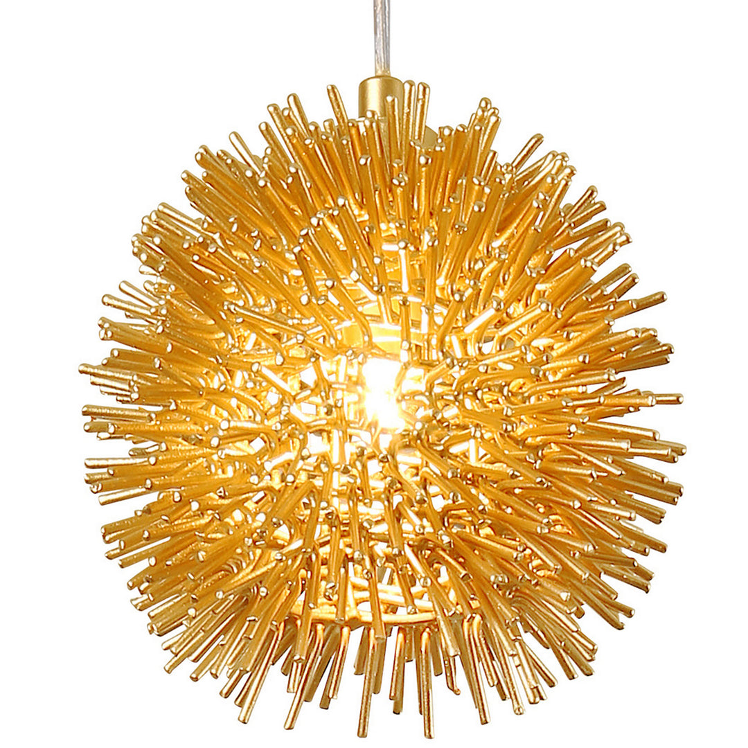 Varaluz - 169M01SGO - One Light Mini Pendant - Urchin - Gold