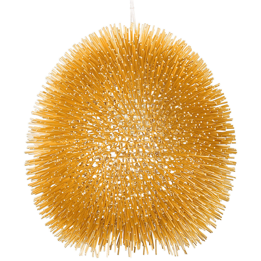 Varaluz - 169P01GO - One Light Pendant - Urchin - Gold