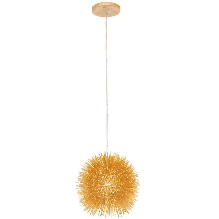 Urchin One Light Mini Pendant in Gold - available from The Lighting Shoppe, trusted by Canadian homeowners
