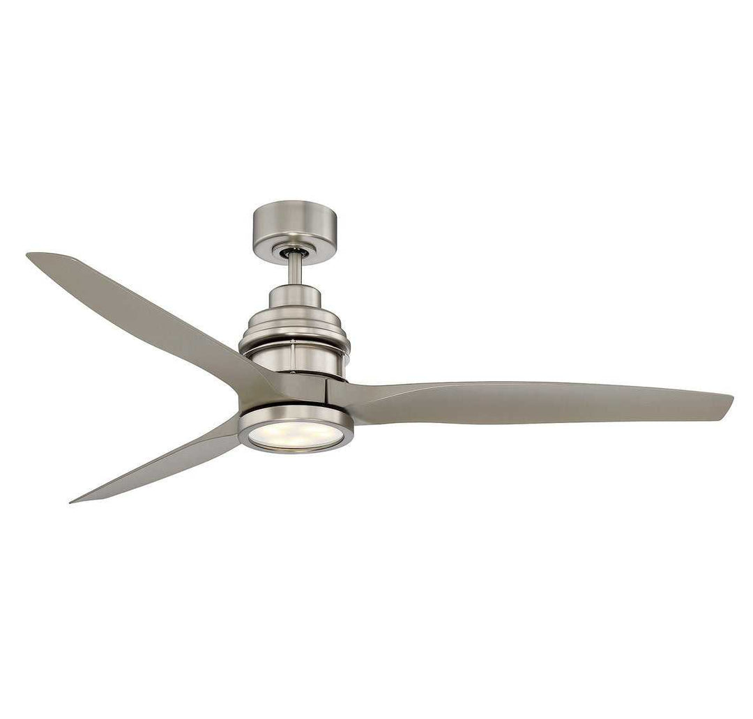 Meridian - M2023BN - 60" Ceiling Fan - La Salle - Brushed Nickel