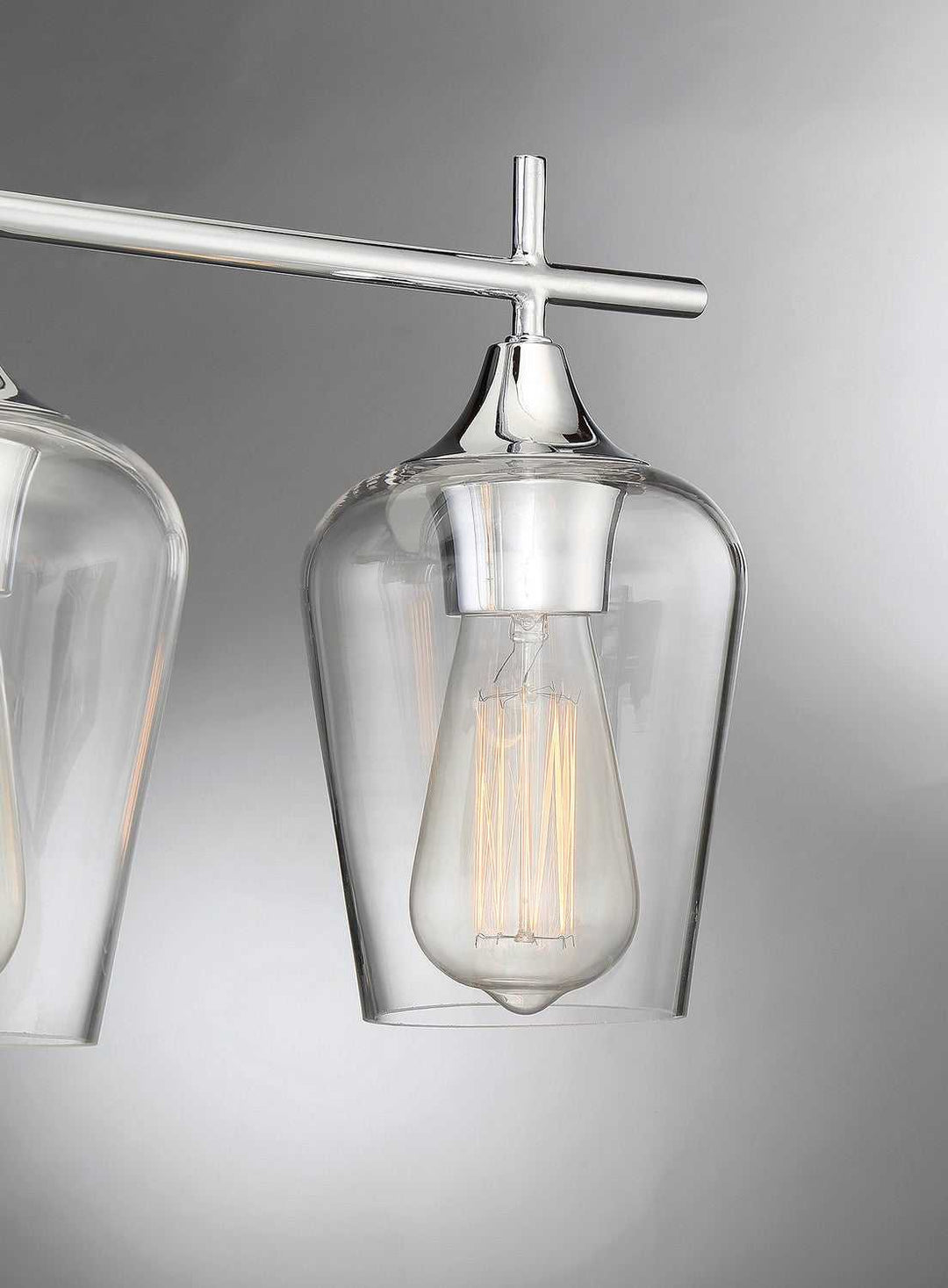 Octave Three Light Bath Bar in Polished Chrome Savoy House