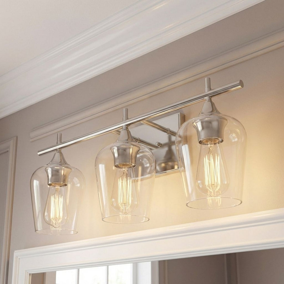 Savoy House - 8-4030-3-11 - Three Light Bath Bar - Octave - Polished Chrome