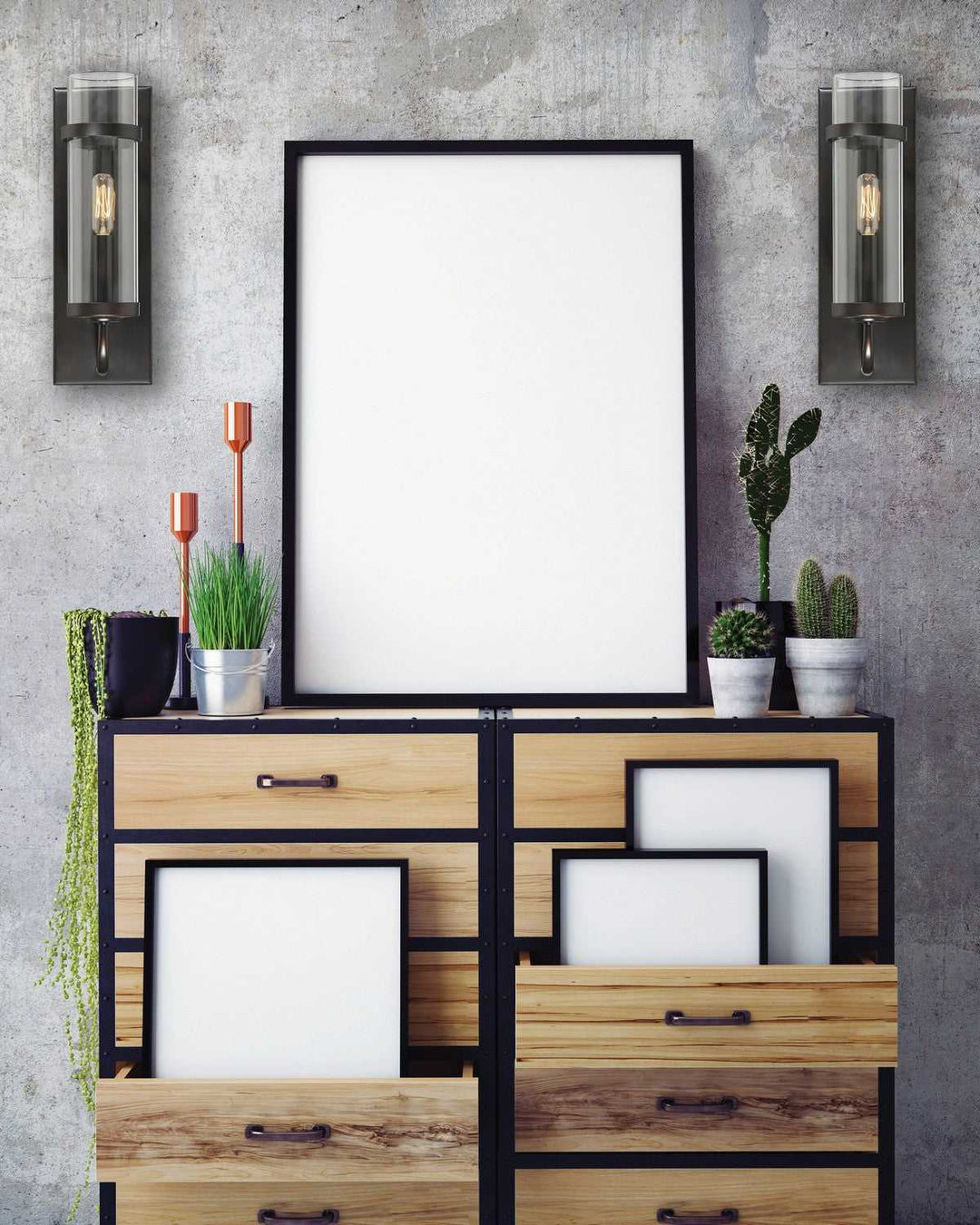 Tulsa One Light Wall Sconce in English Bronze Savoy House