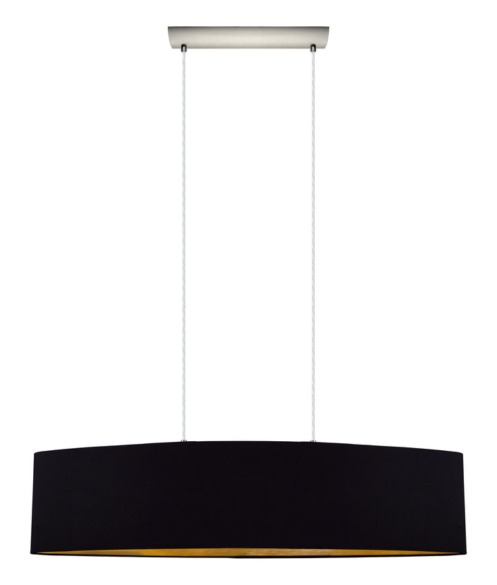 Eglo Canada - 31616A - Two Light Pendant - Maserlo - Satin Nickel