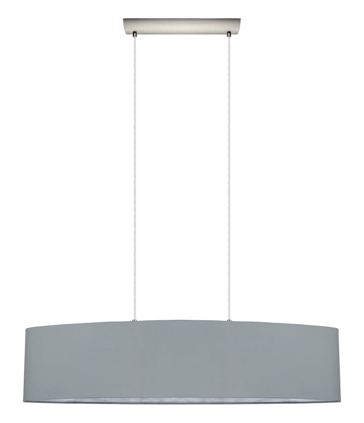 Eglo Canada - 31617A - Two Light Pendant - Maserlo - Satin Nickel