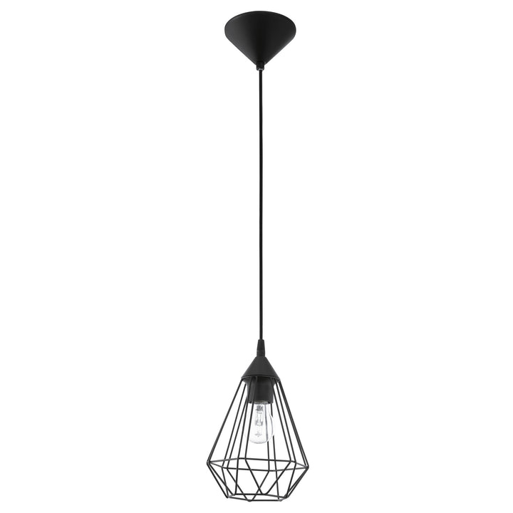 Eglo Canada - 94187A - One Light Pendant - Tarbes - Matte Black