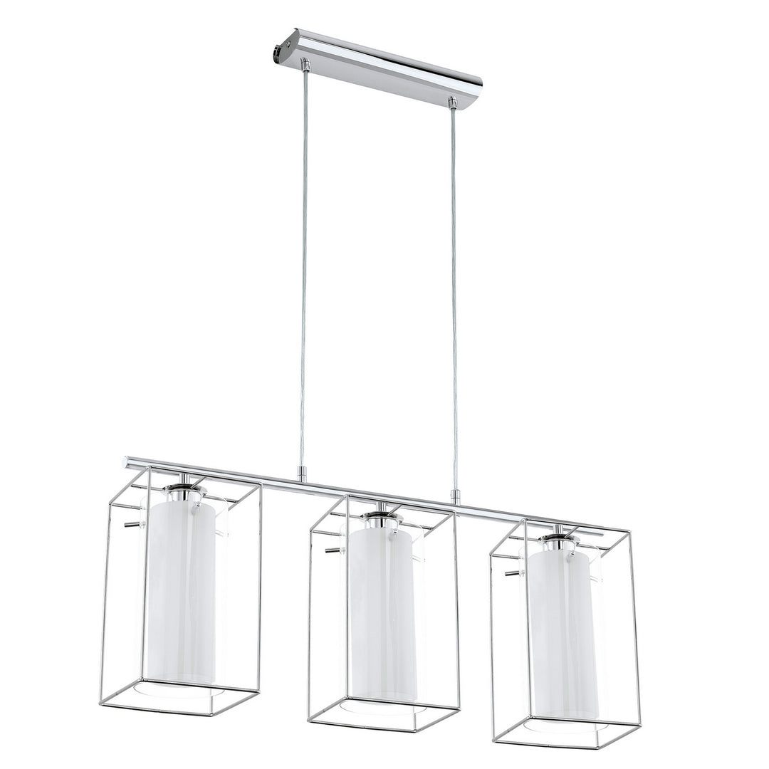 Eglo Canada - 94378A - Three Light Pendant - Loncino 1 - Chrome