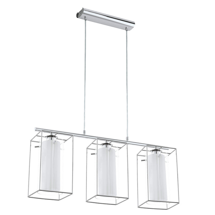Eglo Canada - 94378A - Three Light Pendant - Loncino 1 - Chrome