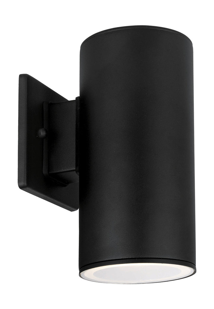 Ascoli One Light Outdoor Wall Mount in Black - available from The Lighting Shoppe, trusted by Canadian homeowners