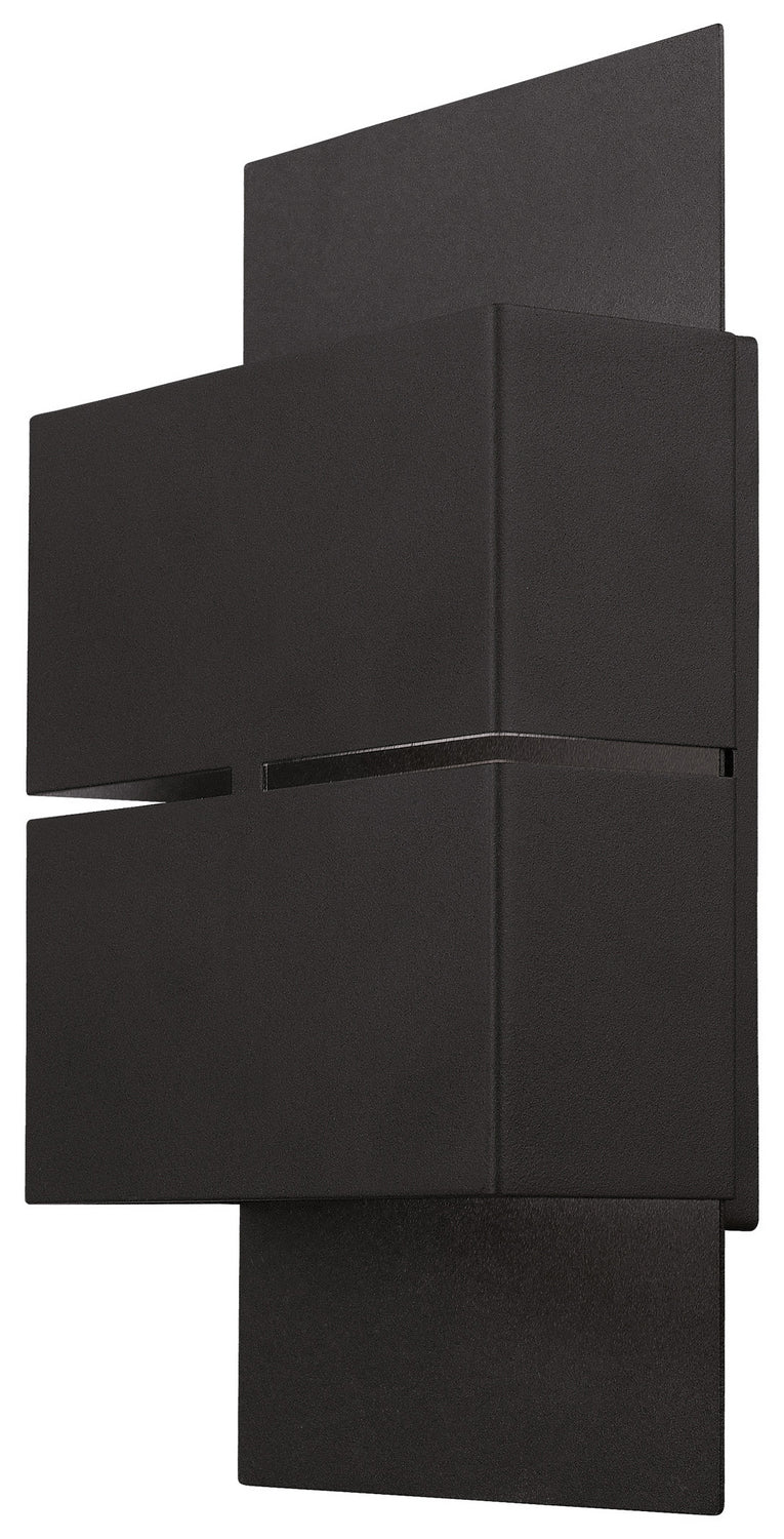 Kibea LED Outdoor Wall Mount in Matte Black - available from The Lighting Shoppe, trusted by Canadian homeowners