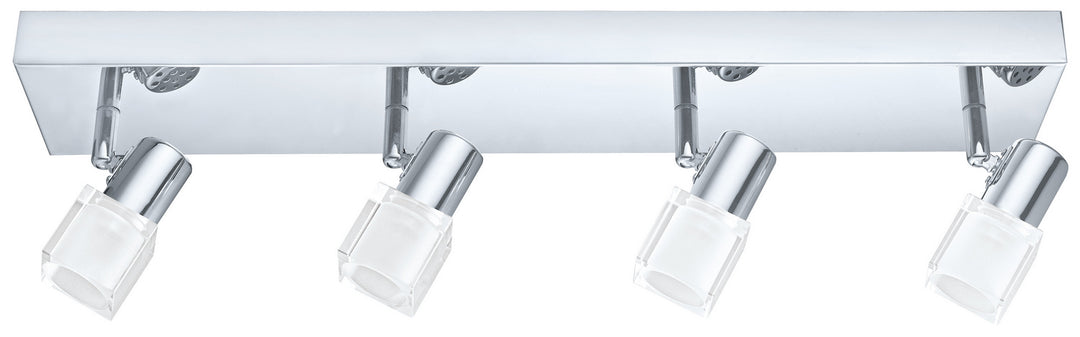 Nocera LED Fixed Track Light in Chrome - available from The Lighting Shoppe, trusted by Canadian homeowners