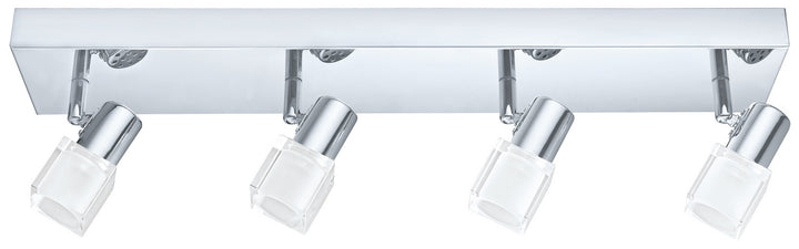 Nocera LED Fixed Track Light in Chrome - available from The Lighting Shoppe, trusted by Canadian homeowners