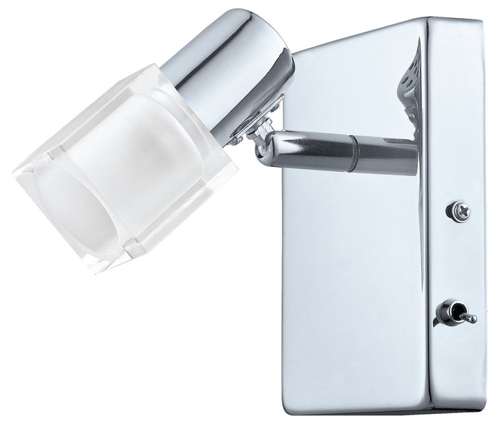 Nocera LED Wall Track Light in Chrome - available from The Lighting Shoppe, trusted by Canadian homeowners