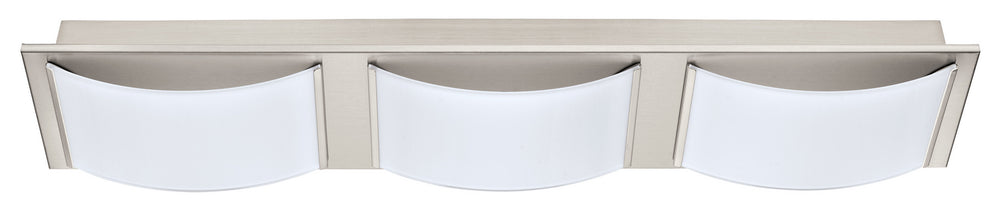 Wasao LED Bath/Vanity in Matte Nickel - available from The Lighting Shoppe, trusted by Canadian homeowners