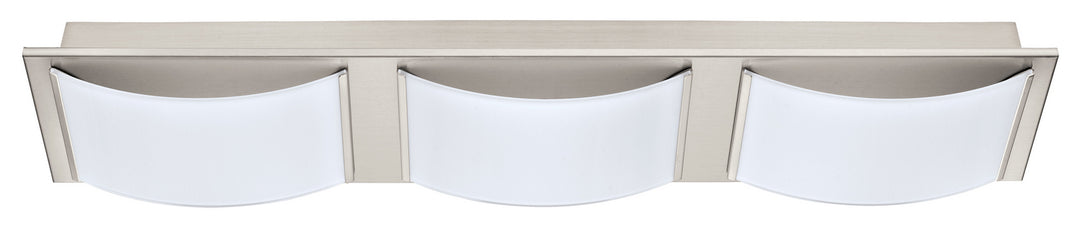 Wasao LED Bath/Vanity in Matte Nickel - available from The Lighting Shoppe, trusted by Canadian homeowners