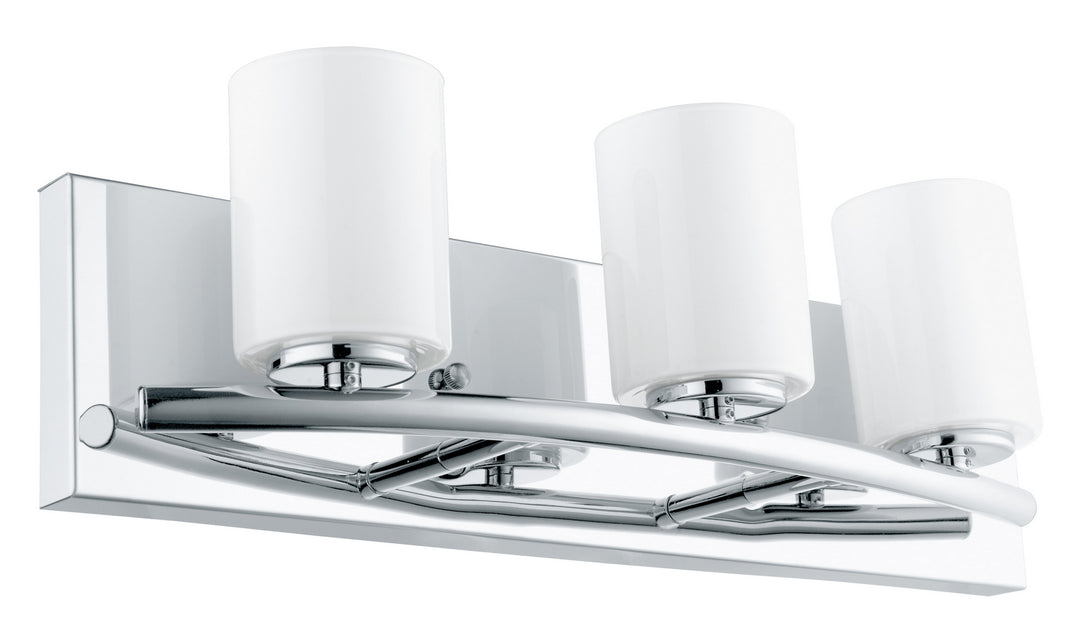 Abete Three Light Bath/Vanity in Chrome - available from The Lighting Shoppe, trusted by Canadian homeowners