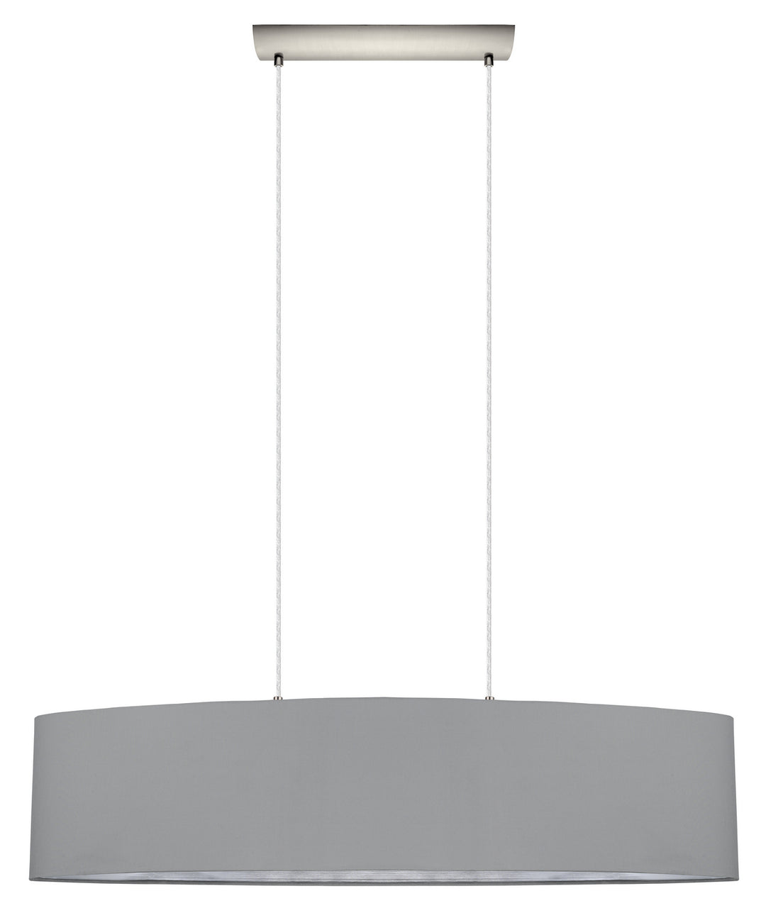 Maserlo Two Light Pendant in Satin Nickel - available from The Lighting Shoppe, trusted by Canadian homeowners