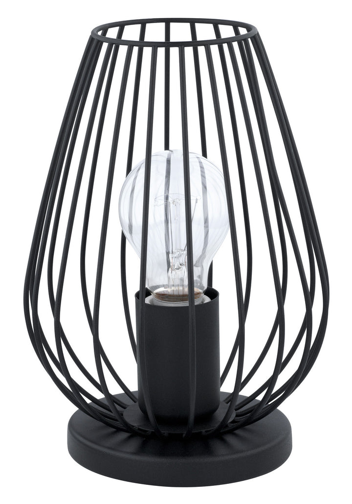 Newtown One Light Table Lamp in Black - available from The Lighting Shoppe, trusted by Canadian homeowners