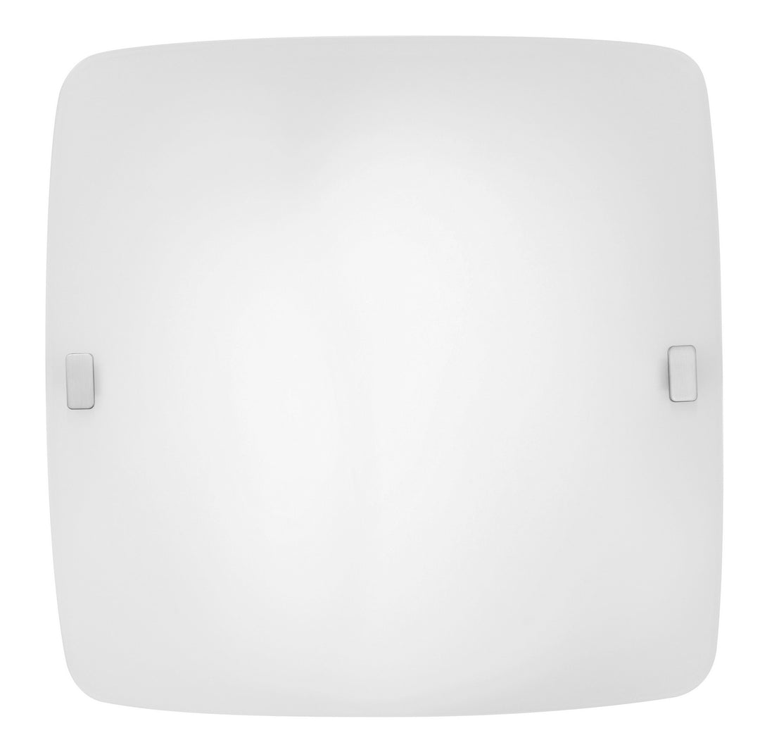 Borgo One Light Ceiling Mount in Matte Nickel - available from The Lighting Shoppe, trusted by Canadian homeowners