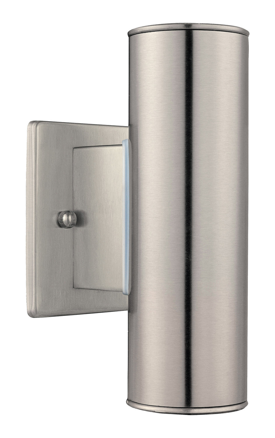Riga Two Light Outdoor Wall Mount in Stainless Steel - available from The Lighting Shoppe, trusted by Canadian homeowners