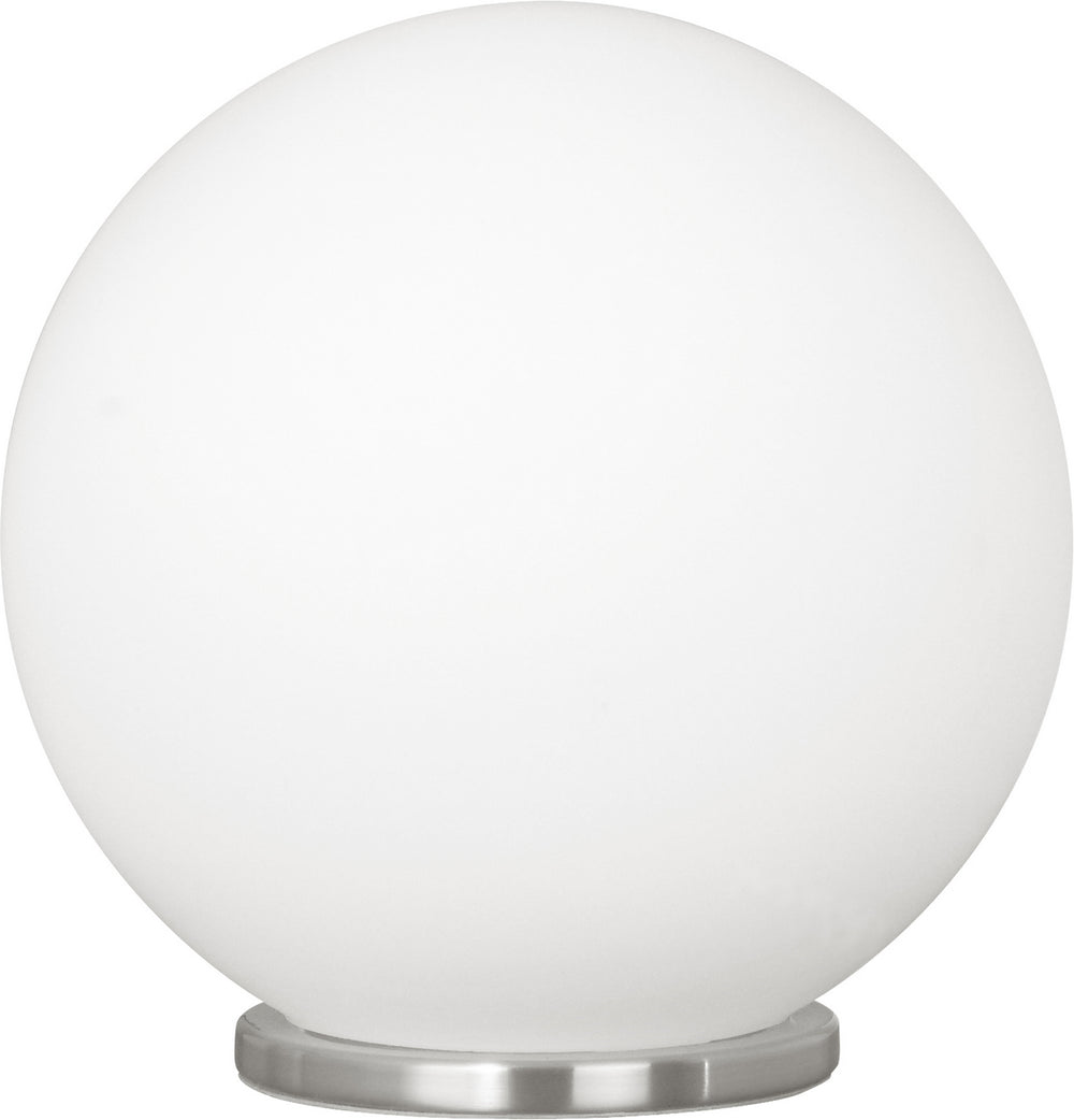 Rondo One Light Table Lamp in Silver - available from The Lighting Shoppe, trusted by Canadian homeowners