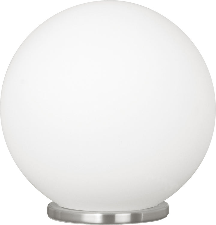 Rondo One Light Table Lamp in Silver - available from The Lighting Shoppe, trusted by Canadian homeowners