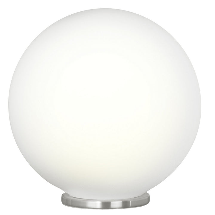 Rondo One Light Table Lamp in Silver - available from The Lighting Shoppe, trusted by Canadian homeowners