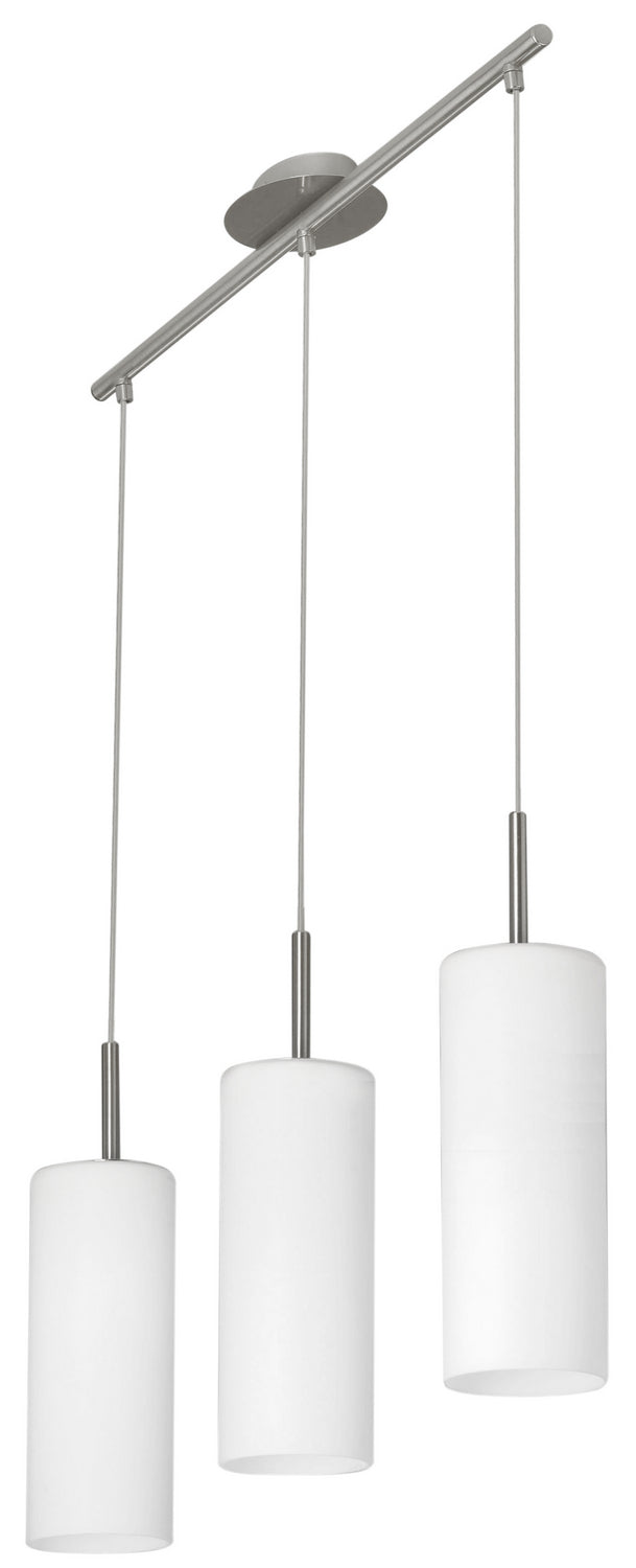 Troy 3 Three Light Pendant in Matte Nickel - available from The Lighting Shoppe, trusted by Canadian homeowners