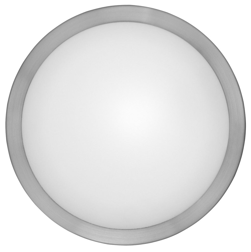 Arezzo One Light Ceiling Mount in Matte Nickel - available from The Lighting Shoppe, trusted by Canadian homeowners